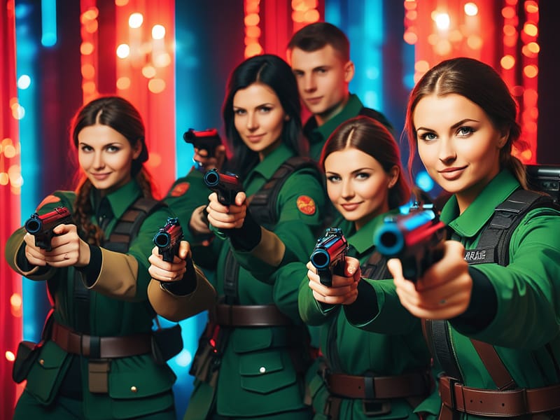 Lasermaxx Riga, lāzertags, lāzera peintbols telpās, lasertag, lazertags - Bachelor party ideas for Christmas in Riga